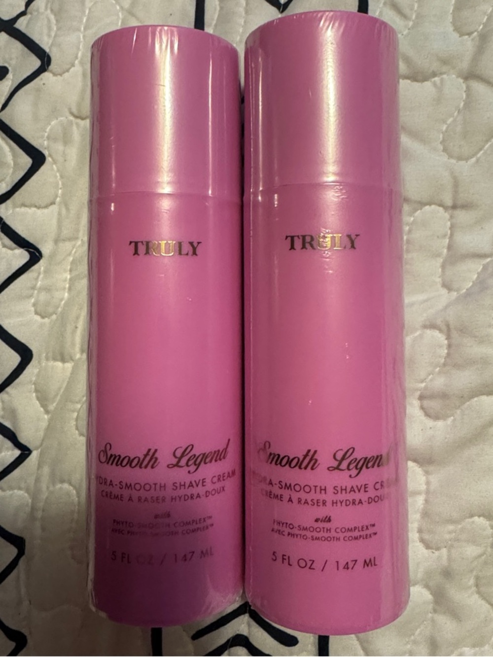 Smooth Legend-ultra smooth shave cream- 5fl oz each- lot of 2-Sealed